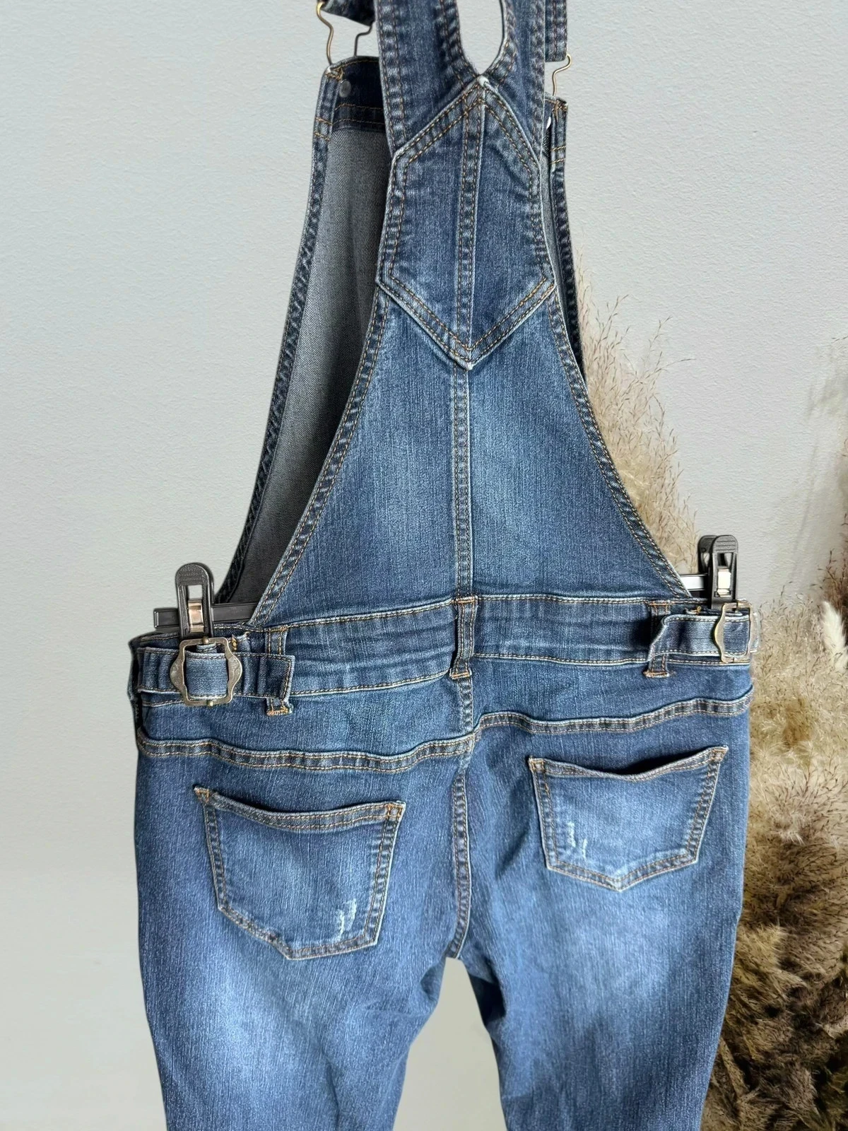 Zwangerschapsoverall T40/L blauwe jeans Kiabi – photo 5